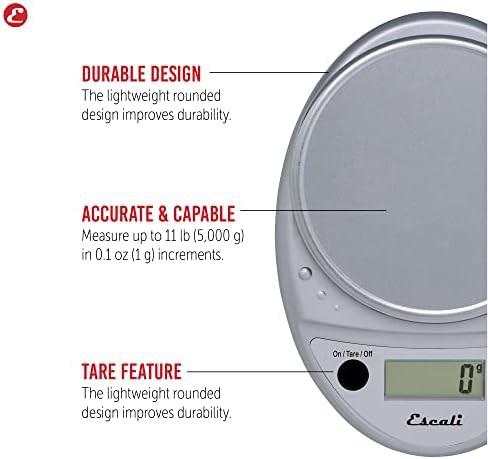 Chrome multi-functional digital food and baking scale — photo 4