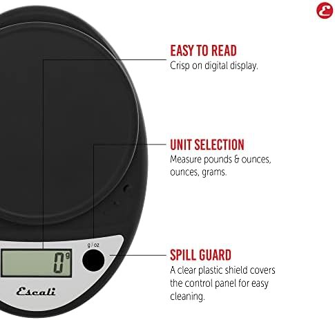 Primo black multi-functional kitchen scale — photo 3