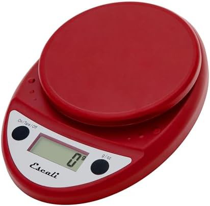 Primo warm red baking scale