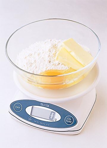 White digital cooking scale with 1g graduation — photo 3