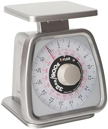 Mechanical portion control stainless steel scale