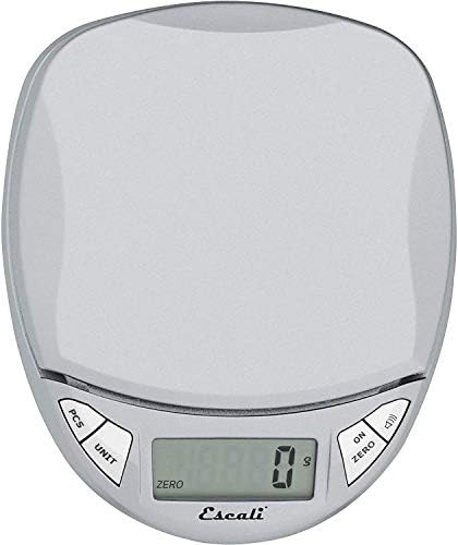 Compact silver and grey digital office scale — photo 3