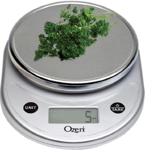 Pronto kitchen scale with variable graduation