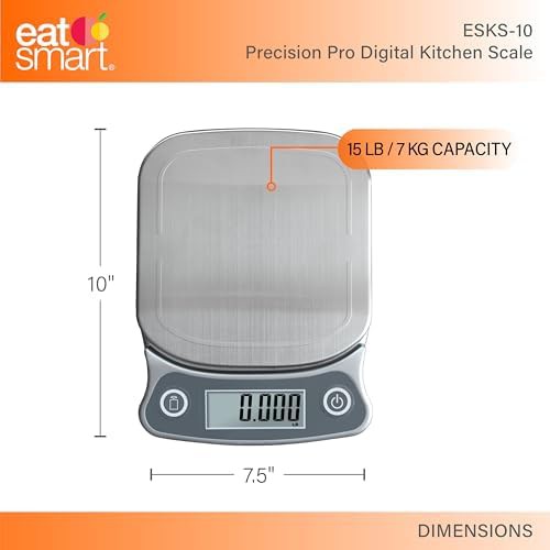 Precision elite stainless steel kitchen scale — photo 3