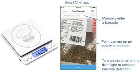 Wireless pocket digital kitchen scale with metal surface — photo 5