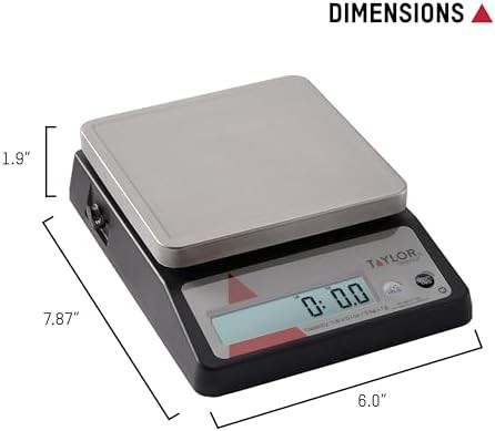 Compact commercial portion control kitchen scale — photo 5