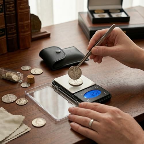 Ultra slim digital pocket scale with counting — photo 4