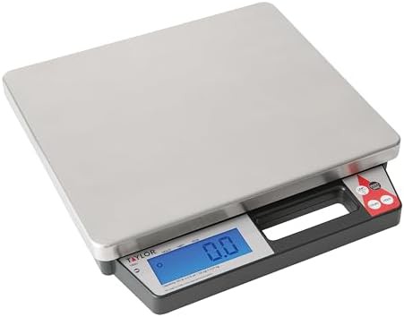 Stainless steel bulk portion and postal scale