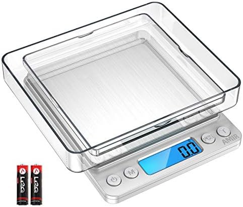 Pocket coffee scale with piece counting