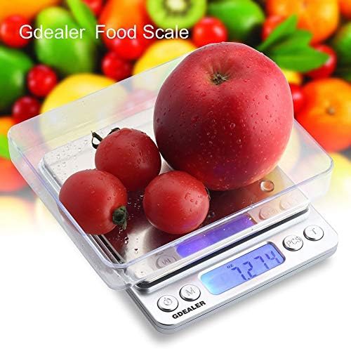 Silver pocket precision scale with piece counting — photo 5