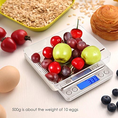 Mini pocket jewelry scale with 500g capacity — photo 3