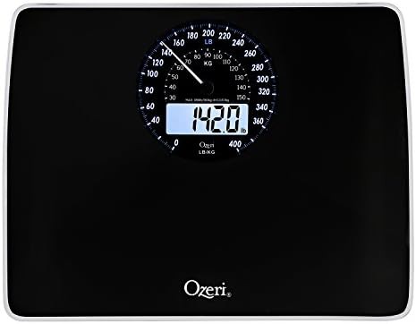 Digital scale with electro-mechanical weight dial