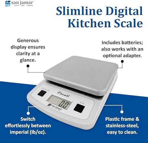 Low profile digital food scale 13 lb — photo 3