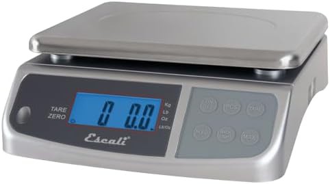 Silver metal scale with display hold