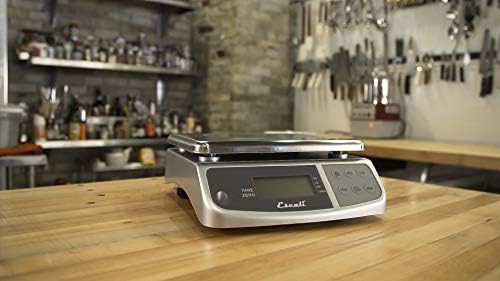 Silver metal scale with display hold — photo 3