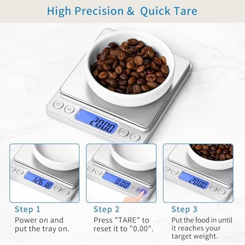 High precision gram scale 500g capacity — photo 4