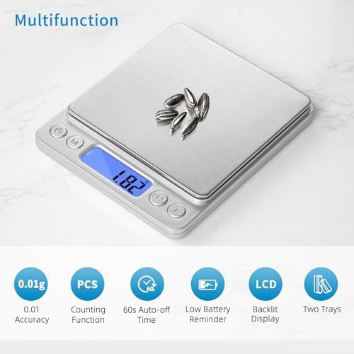 High precision gram scale 500g capacity — photo 5