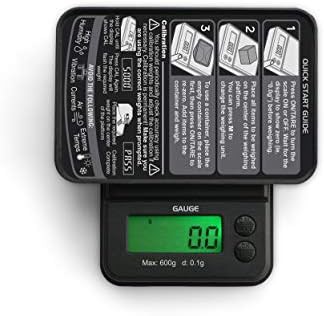 Gauge mini black digital travel scale — photo 3