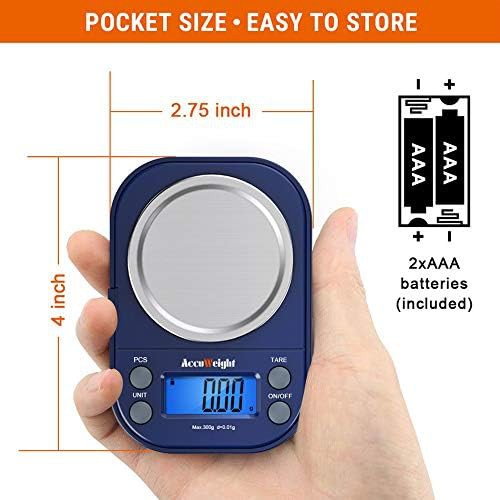 Pocket gram scale with piece counting — photo 4