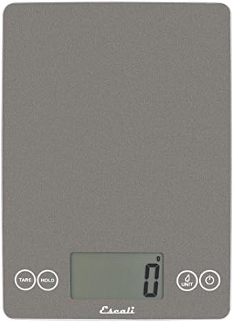 Gray storm glass countertop scale
