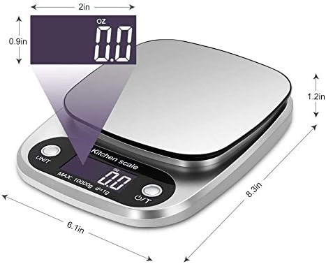 Compact baking scale with unit conversion function — photo 3