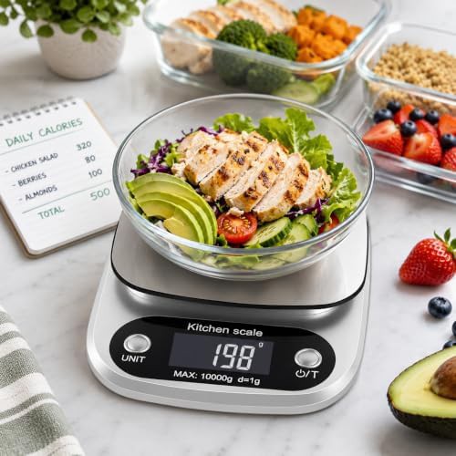 Compact baking scale with unit conversion function — photo 5