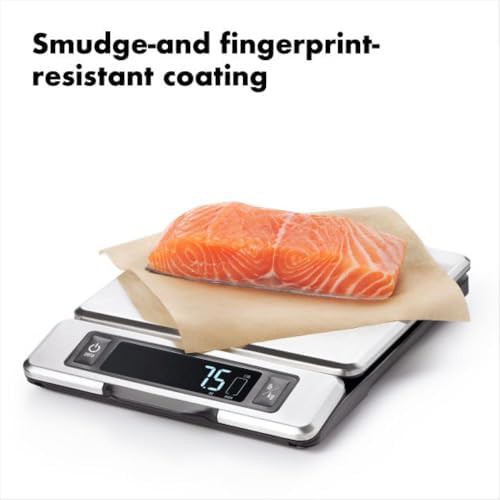 Stainless steel scale with pull-out digital display — photo 5