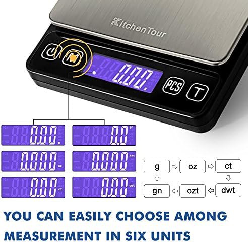 Mini Digital Pocket Scale with Two Trays — photo 4
