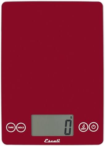 Rio red glass nutrition scale