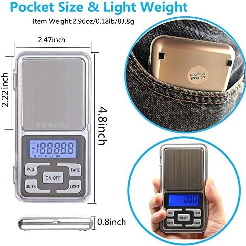 Portable pocket travel scale with 500g capacity — photo 4