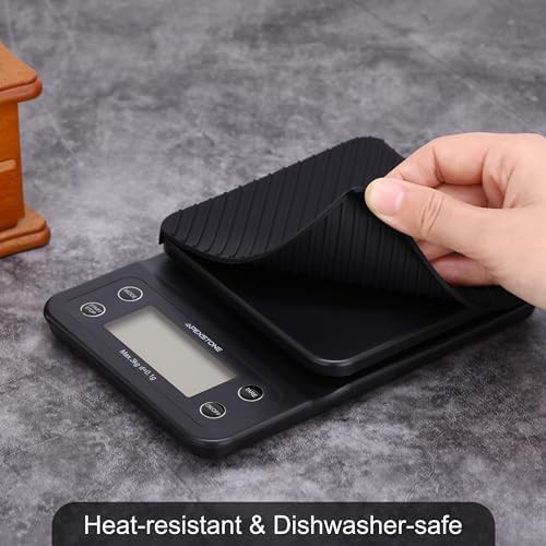 Coffee and espresso scale with built-in timer — photo 5