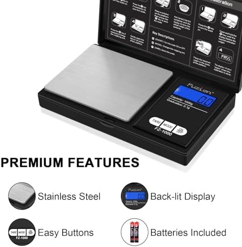 Portable small food scale 1000g capacity — photo 3
