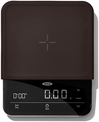 Precision coffee scale with built in timer