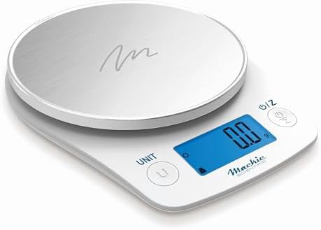 Tempered glass top family food kitchen scale