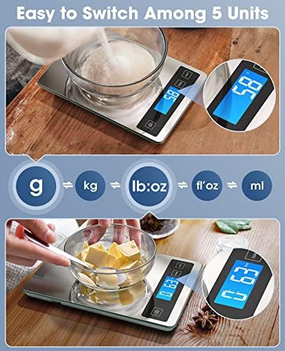 Digital Baking Scale with Tempered Glass — photo 3