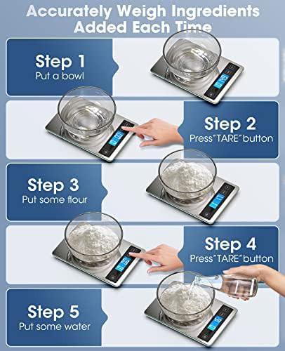 Digital Baking Scale with Tempered Glass — photo 4