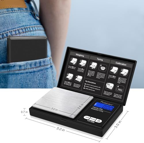 Portable jewelry pocket scale 200g capacity — photo 5