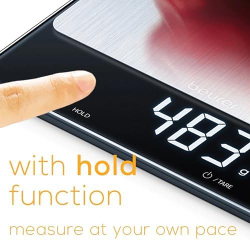 Black glass scale with magic display — photo 4