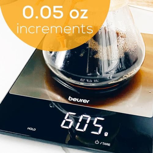Black glass scale with magic display — photo 5