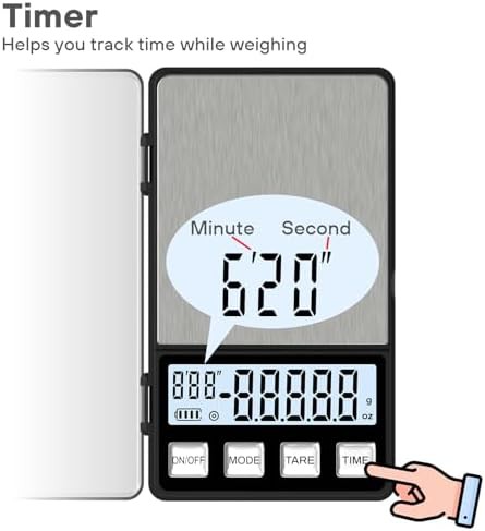 Small espresso scale with built-in timer — photo 3