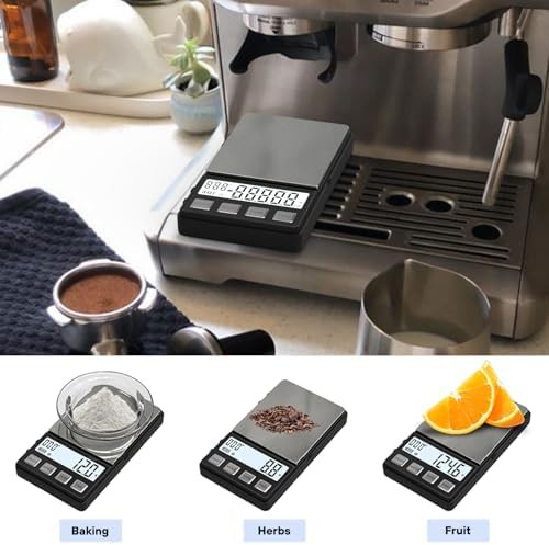 Small espresso scale with built-in timer — photo 5