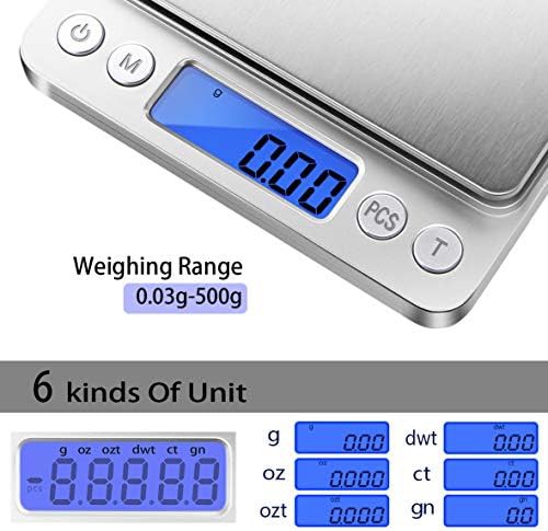 Stainless steel jewelry accuracy scale 500g — photo 3