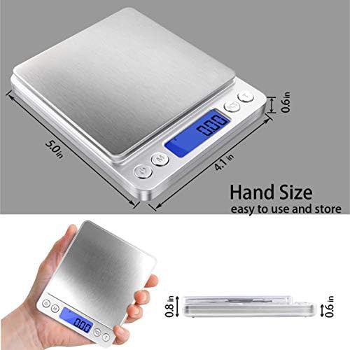 Stainless steel jewelry accuracy scale 500g — photo 4