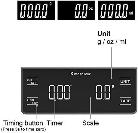 Digital Coffee Scale with Integrated Timer — photo 3