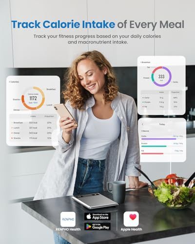 Smart nutritional scale in stainless steel — photo 4