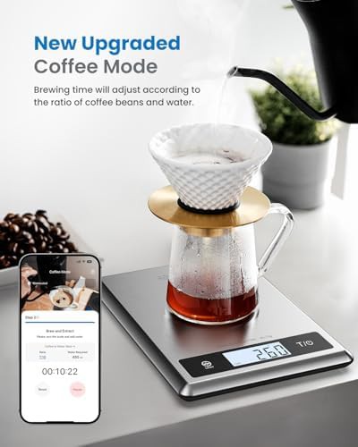 Smart nutritional scale in stainless steel — photo 5