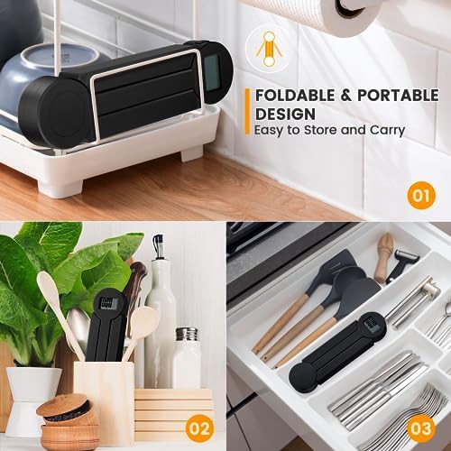 Folding Compact Portable Black Food Scale — photo 4