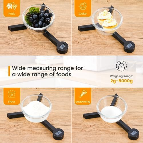 Folding Compact Portable Black Food Scale — photo 5