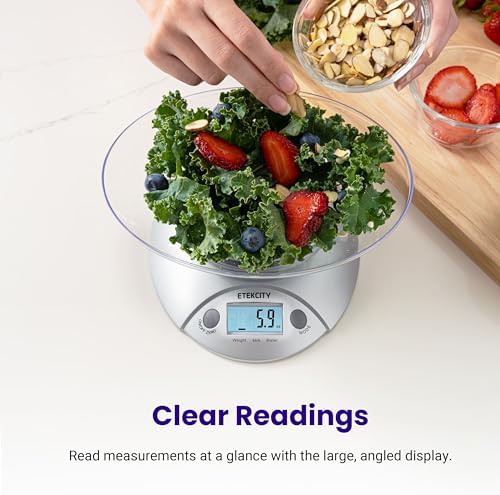 Bowl equipped 11lb kitchen scale — photo 5