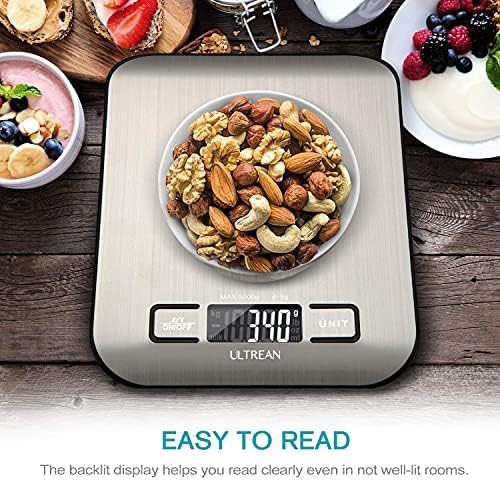 Stainless steel baking scale with LCD display — photo 4